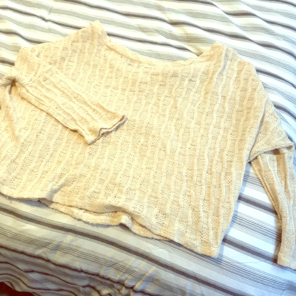 Cropped sweater